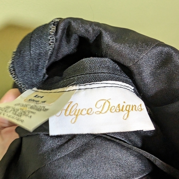 Vintage dress by Alyce Designs sequin cocktail prom mini bodycon 4 - Picture 5 of 8